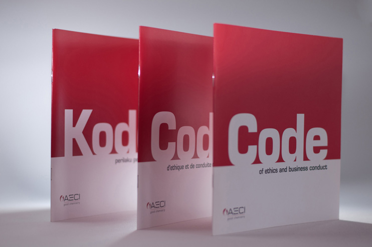 Code of Ethics, Booklet, mini, summary, AECI, 