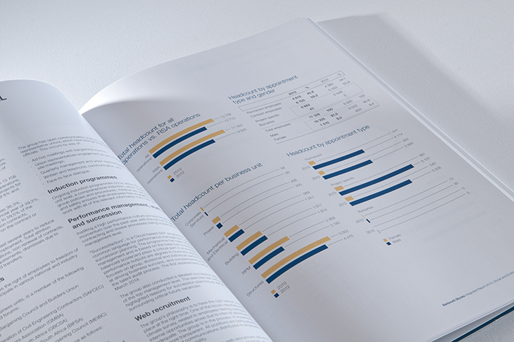 Stefanutti Stocks 2013 annual report integrated report annual integrated report financial results Sigil Design Bureau Rosalie Pike